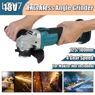4 Speed Brushless Electric Angle Grinder Cordless Woodworkin