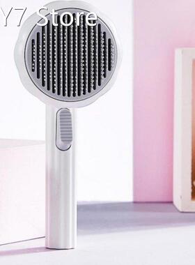 Pet Cat Comb Dog Hair Removal Selfcleaning Flea Comb for Cat