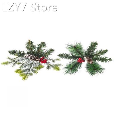 Christmas Simulation Berry Artificial Pine Needles Red Berry