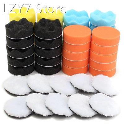 50Pcs/Set Buffing Polishing Sponge Pads Kit For Car Polisher