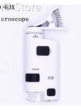 Universal 60X mobile phone microscope macro lens zoom at