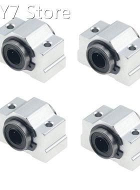 4PCS SC8V Bearing Bushing SC8VUU SCV8UU SCV10UU SCV12UU SCV1