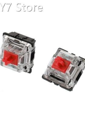 10Pcs Mechanical Keyboard Gateron MX 3 Pin Red Switch Transp