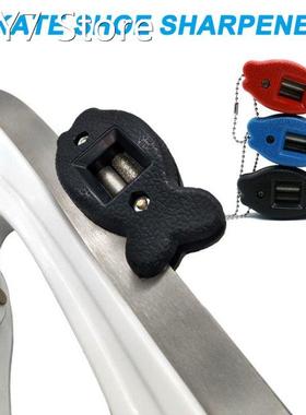 1pcs Ice Skating Blades Sharpener Diamond Hand Held Skate Sh