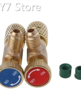 2Pcs Safety Valve R410A R22 Air Conditioning Quick Coupler C
