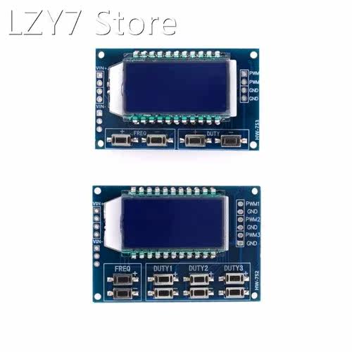 1 Way 3 Way LCD Backlight Digital Signal Generator Square Wa