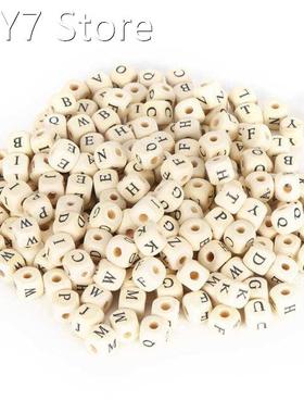 patches stranger things Wooden Beads Round Hole Engraved Le