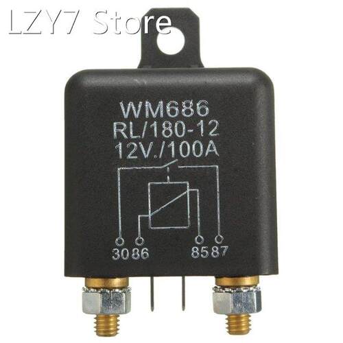 50PCS/LOT 12V DC 100A Amp Car Auto Heavy Duty Split Charge S
