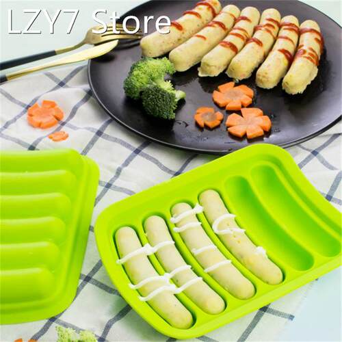Sausage Making Mold DIY Silicone Handmade Sausage Burger Hot