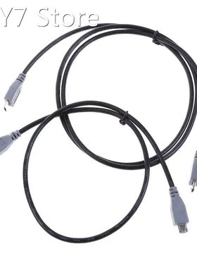 1pcs 25/50/100cm Micro USB Male To Micro USB Male Data Charg