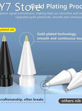 Pencil Tip Spare Gold Plating Nib Replacement Tip ABS Replac