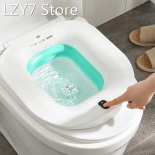 Folding Electric Cleaning Bathroom Wash Basin Postoperative