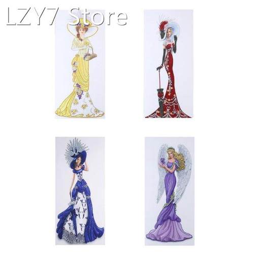 DIY 5D Diamond Painting Kit Special-shaped Beauty Lady Diamo