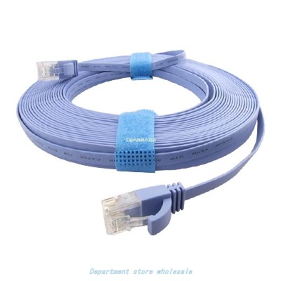 GTFS-15M CAT-6 Flat UTP Ethernet Network Cable RJ45 Patch LA