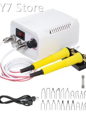 18PCS Electric Soldering Iron Adjustable 800℃ Woodburning P