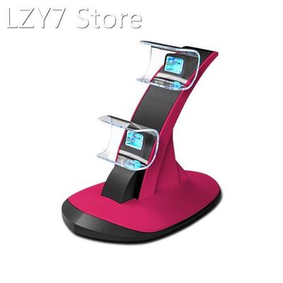Dual USB Game Handle Charger Dual Docks Gamepad Charging Sta