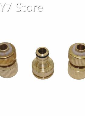 1 set(3 pcs) 1/2'' Copper Fittings Quick Taps joint