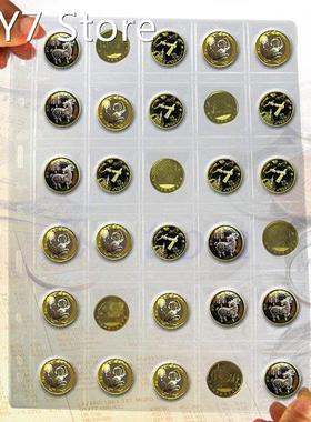 20/30/42 Plastic Pockets Classic Coin Holders Sheets for Sto