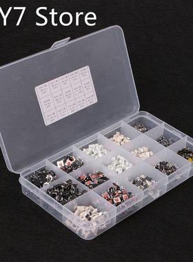 750 Pcs 15 Value Tactile Push Button Switch Micro Switch Mom