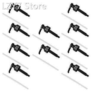10X Coffee 1 Liter Dispenser Syrup Pump Black Liquid Dispens