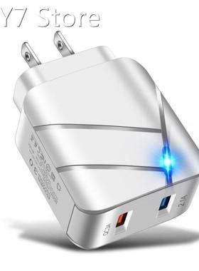 Usb Marquee Luminous Travel Charger Tablet Smart Phone Effic