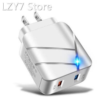 Usb Marquee Luminous Travel Charger Tablet Smart Phone Effic