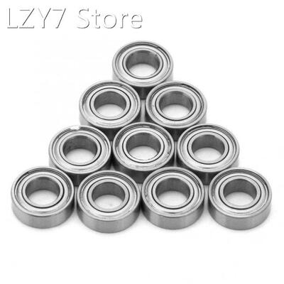 10Pcs R166ZZ Single Rolling Metal Shielded Deep Groove Steel