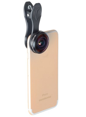 APEXEL Phone Lens 238 degree super fisheye lens, 0.2X full f