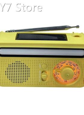 Emergency Radio Solar AM/FM Weather Radio 2000MAh Portable P