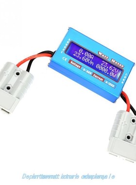 0-100A 0-60V DC Power Analyzer Watt Volt Amp Energy Meter An