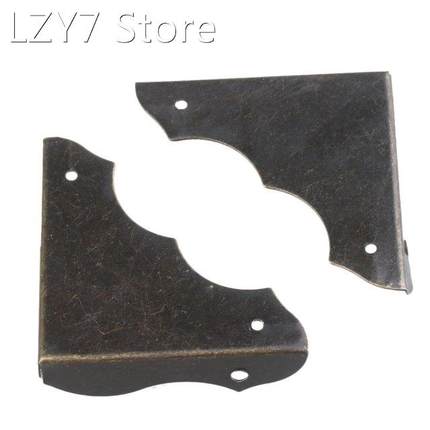 10PCS Antique Bronze Corner Decorative Feet Leg Corner Prote