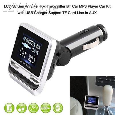 LCD Screen Wireless FM Transmitter BT Car MP3 Player Car Kit