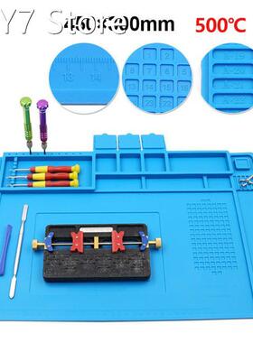 Heat Insulation Silicone Working Mat Heat-resistant Solderin
