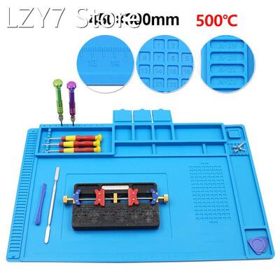 Heat Insulation Silicone Working Mat Heat-resistant Solderin