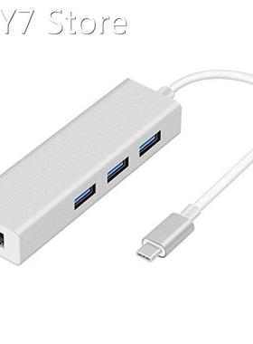 USB C HUB Gigabit Ethernet Rj45 Lan Adapter USB Type-C to US