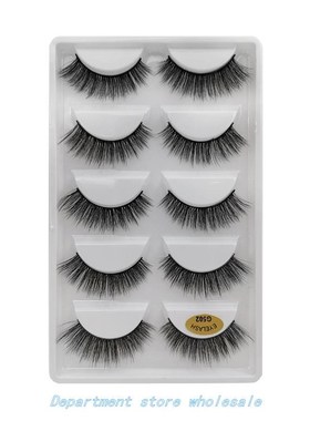 3D eye lashes hanDmaDe nk eyelashes natural fake lash make