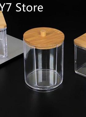 Makeup Cotton Pads Swab Storage Bin Cosmetics Organizer Box
