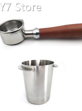 Coffee Bottomless Portafilter,Dosing Cup Coffee Sniffing Mug