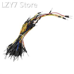 65Pcs/lot Breadboard Jumper Wires Male to Male Flexible Elec