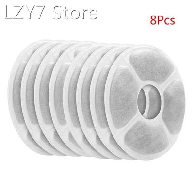 8/12 Pcs Pet Water Fountain Replacement Dispenser Activated