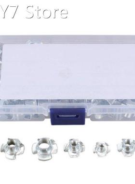 103PCS M3 / M4 / M5 / M6 / M8 Four Claw Speaker Nut Blind Ho