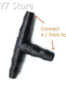 20 Pcs Barb Tee Connector 1/4 Inch Hose Garden Lawn Watering