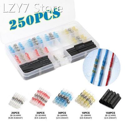 100/120/150/250PCS Heat Shink Solder Sleeves Terminals For W