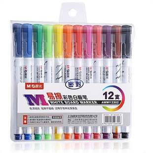 Color Whiteboard markers water-based erasable marker pen non