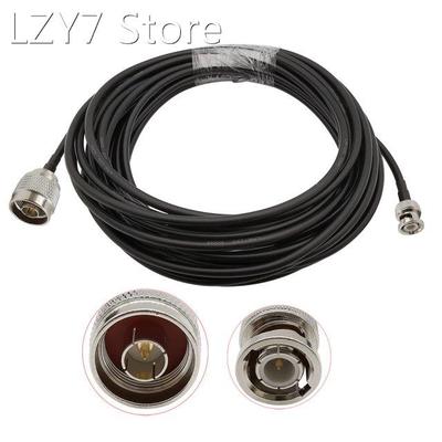 N Male to BNC Male Plug Connector ALSR195 Coaxial Cable Wire