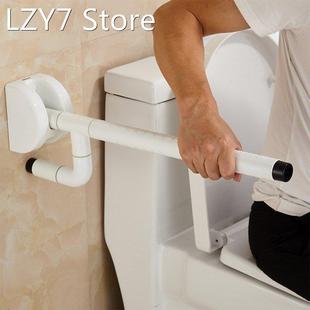 Foldable Toilet Grab Bar 265 Lbs Bearing Weight Non-slip Fol