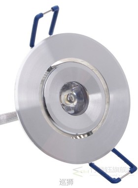 HOT Warm White 1W LED Ceiling Indoor Down Cabinet Light Fixt