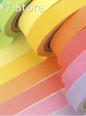 Paper Masking Tape Rainbow Sticky Decoration-DIY Handmade Cu