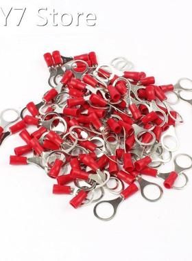 20PCS RV1.25-10 Red 22-16 AWG 0.5-1.5mm2 Insulated Ring Term