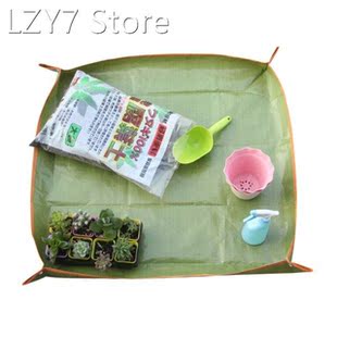 Plant Repotting Square Mat Waterproof PE Indoor Transplantin
